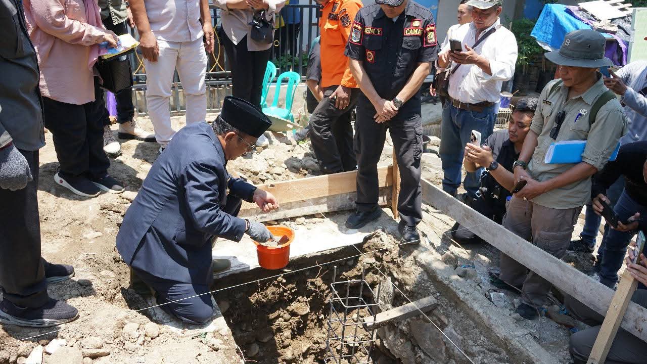Alhamdulillah, Korban Banjir Bandang di Sukabumi Dapat Bantuan Rumah